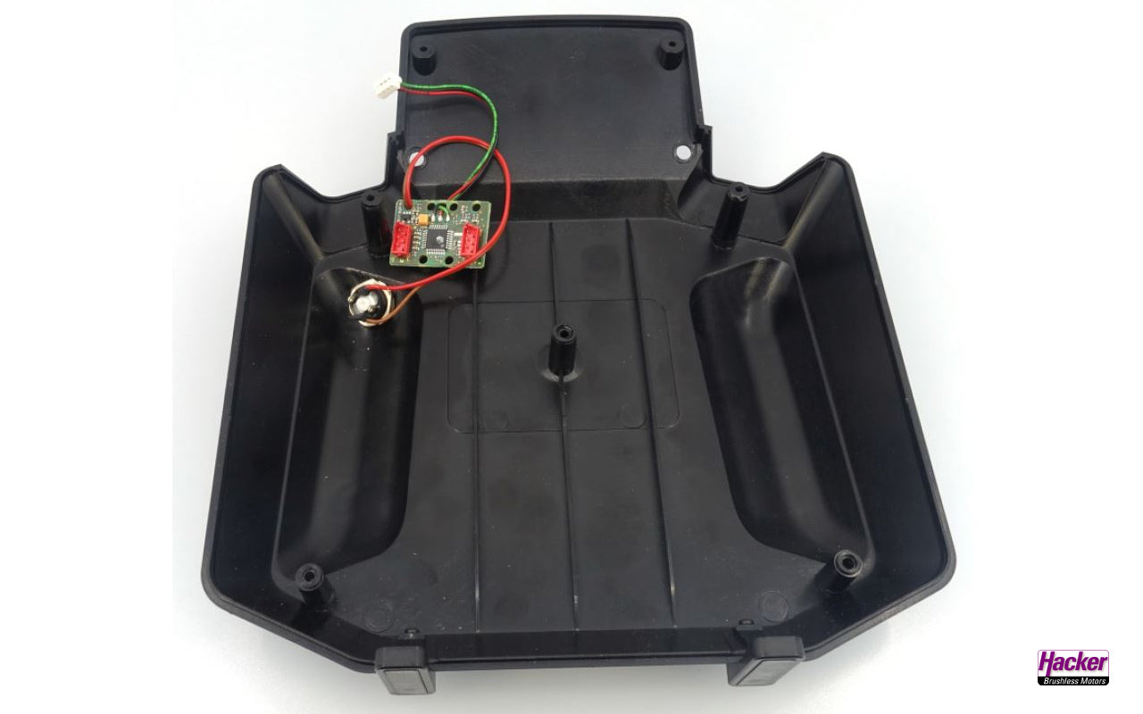 Gehäuse Rückseite zu DS-12 für F3K, Hacker # 80001696