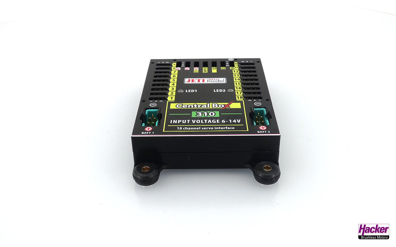 Central Box 310, incl. 2x Rsat2 + RC Switch, DUPLEX 2.4EX, Hacker # 80001701