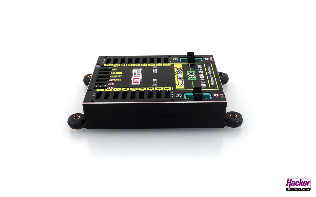 Central Box 310, incl. 2x Rsat2 + RC Switch, DUPLEX 2.4EX, Hacker # 80001701