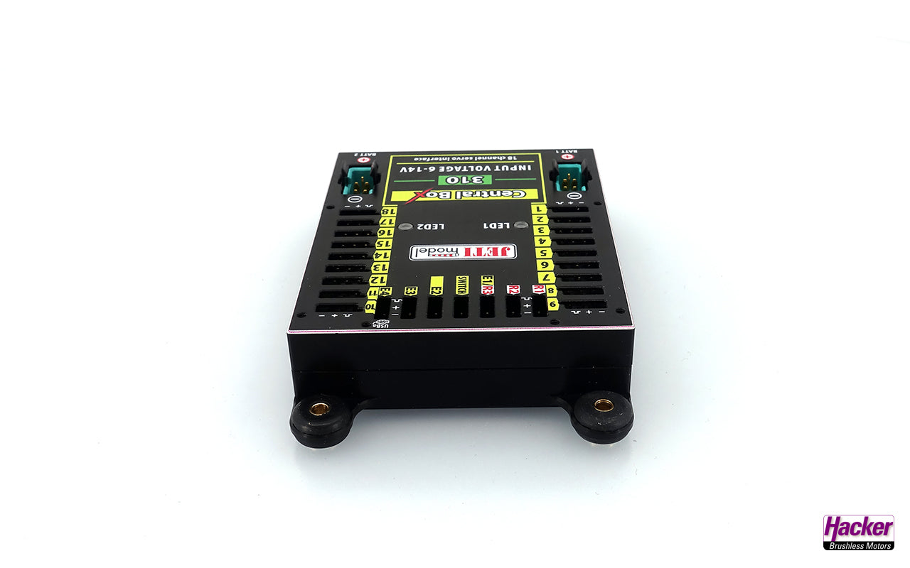 Central Box 310, incl. 2x Rsat2 + RC Switch, DUPLEX 2.4EX, Hacker # 80001701