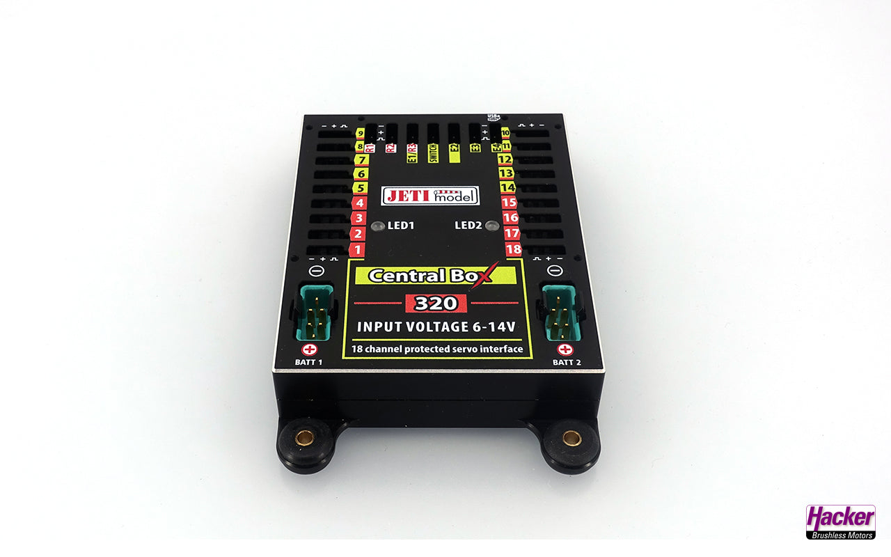 Central Box 320 incl. Magnetic Switch, DUPLEX 2.4EX, Hacker # 80001702