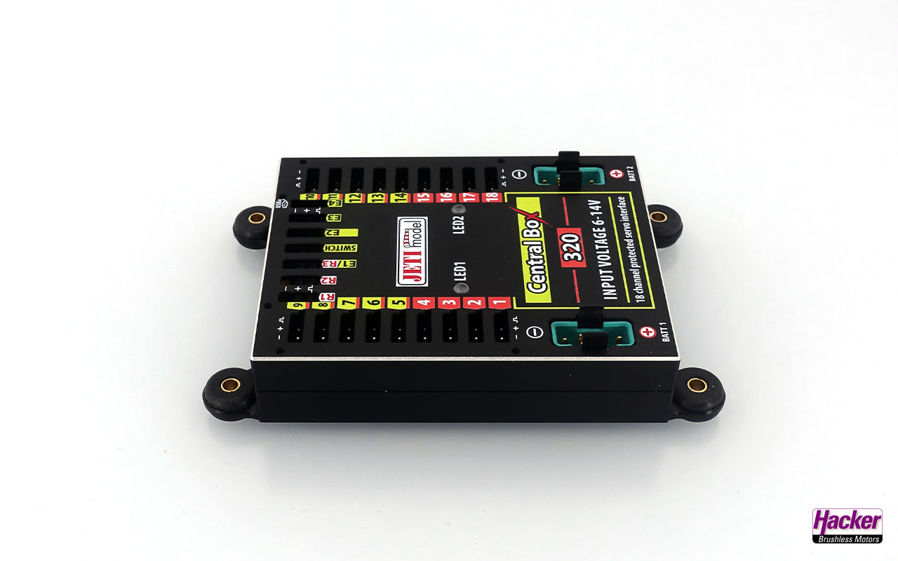 Central Box 320 incl. Magnetic Switch, DUPLEX 2.4EX, Hacker # 80001702