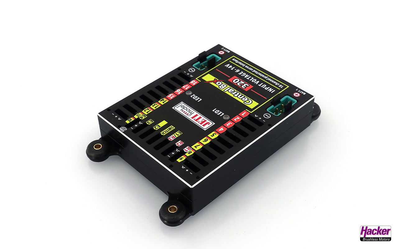 Central Box 320 incl. Magnetic Switch, DUPLEX 2.4EX, Hacker # 80001702