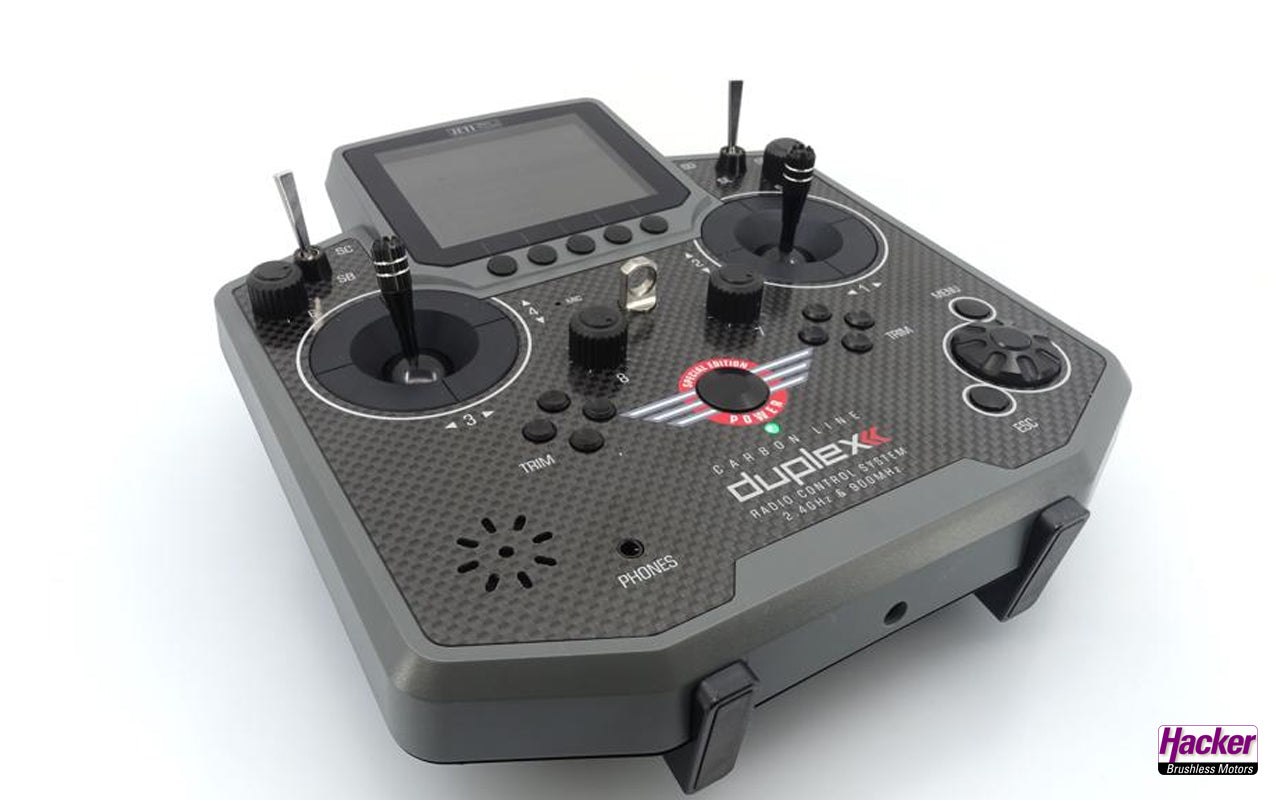 DS-12 Handsender Special Edition 2023 Carbon Gray Multimode inkl. Jeti Duplex R9