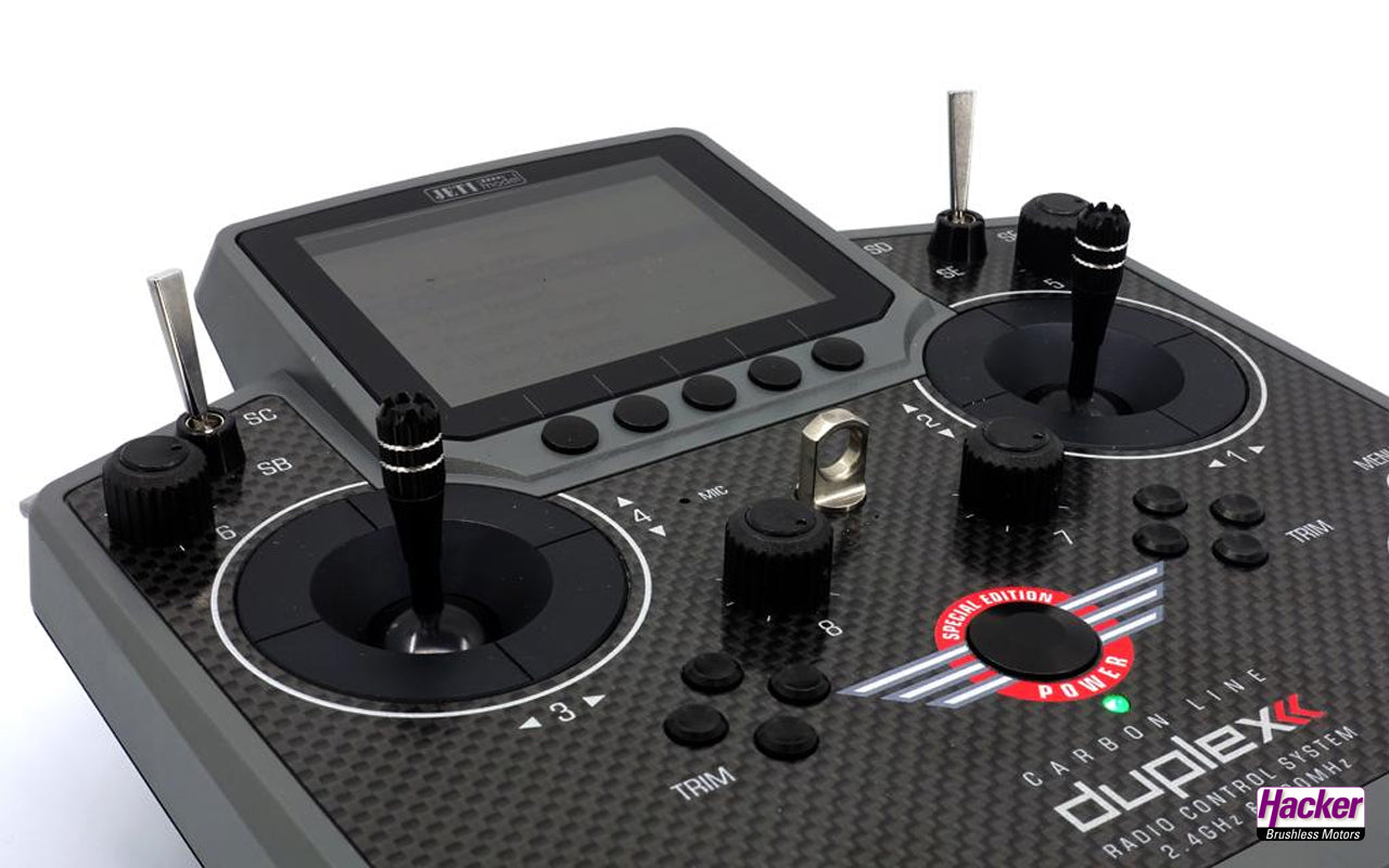 DS-12 Handsender Special Edition 2023 Carbon Gray Multimode inkl. Jeti Duplex R9