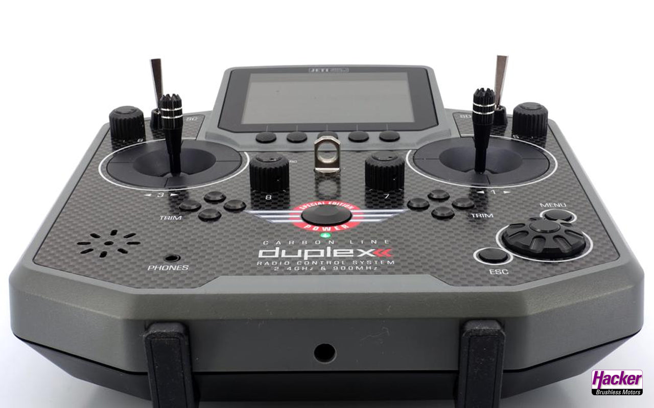 DS-12 Handsender Special Edition 2023 Carbon Gray Multimode inkl. Jeti Duplex R9