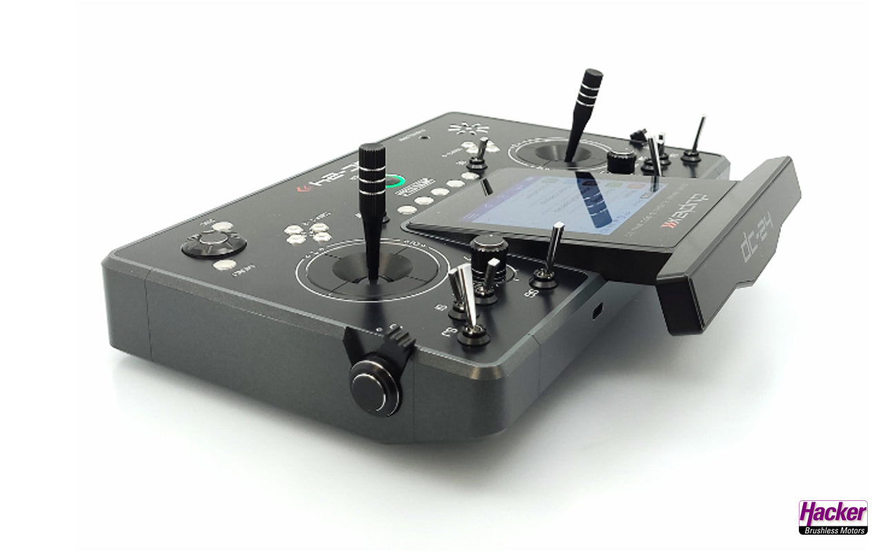 Tray Transmitter DC-24 II, Gray, Jeti Duplex 2.4EX, Multimode, # 80001757