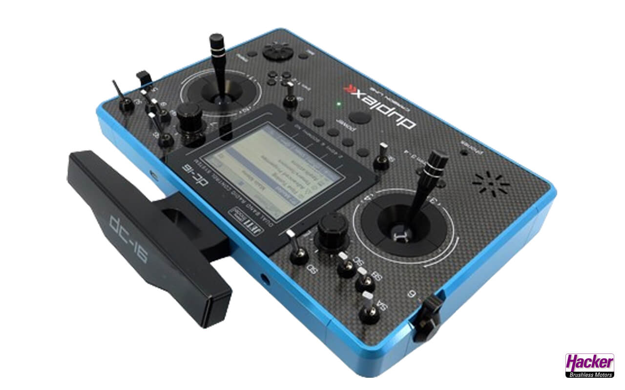 DC-16 II Pultsender Carbon Line Blue, Multimode, inkl. REX 10