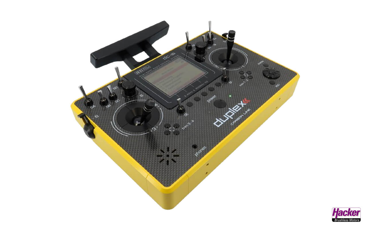 DC-16 II Pultsender Carbon Line Yellow, Multimode, inkl. REX 10