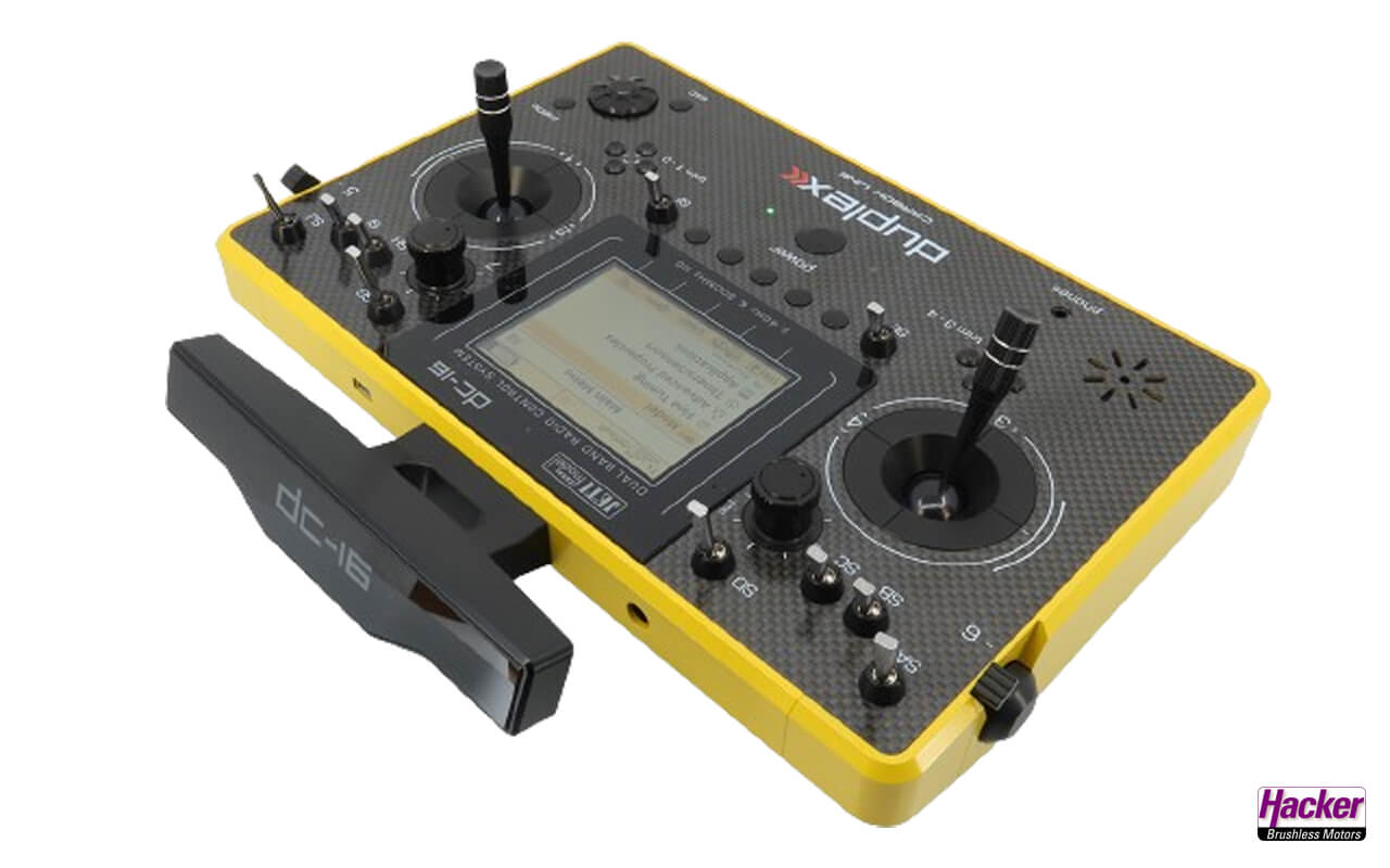 DC-16 II Pultsender Carbon Line Yellow, Multimode, inkl. REX 10