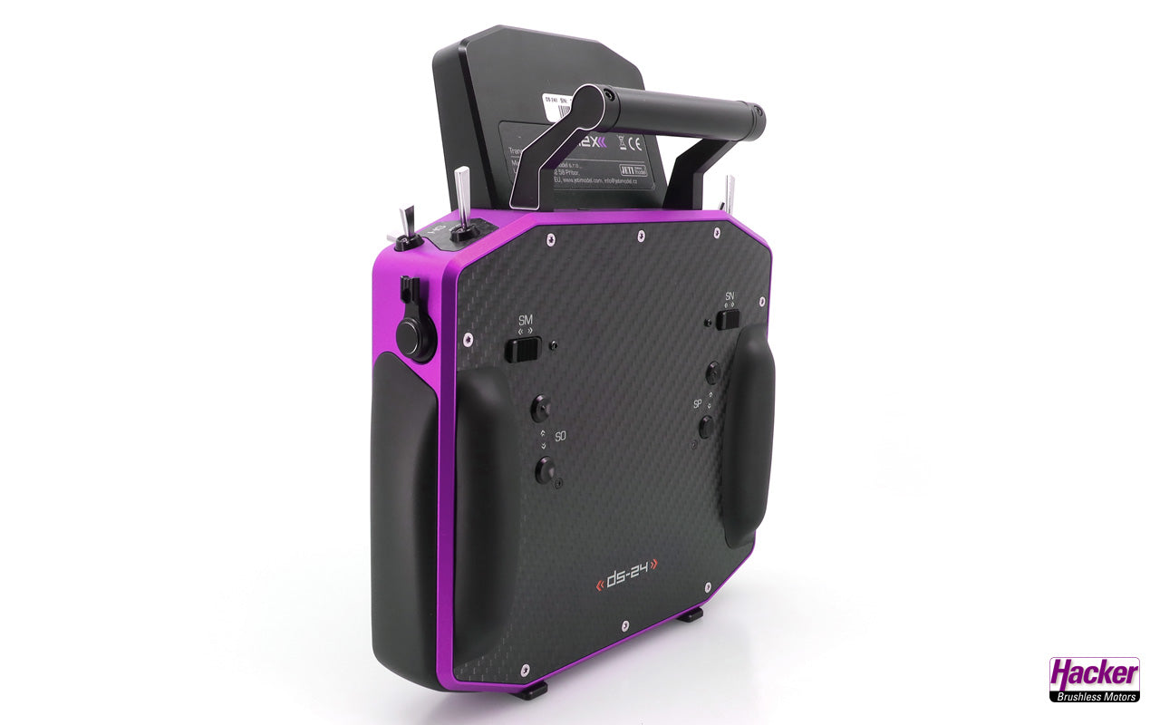 Handsender DS-24 II Carbon Line Purple, Hacker # 80001895