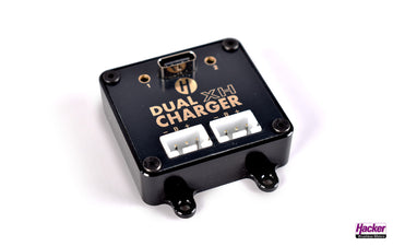 Dual Charger, mit 2x XH-Anschluss, für 2S LiPo oder LiIo, Hacker # 80009007