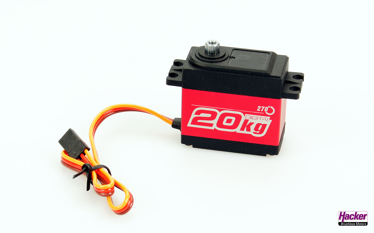 Para-RC Servo 20Kg (z.B. für Cloud 1.5), 40.5x20.5x43.5mm, 60g, 200Ncm@7.4V