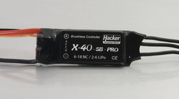 Hacker X-40 SB PRO Regler, S-BEC-Version