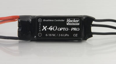 Hacker X- 40 OPTO PRO Regler