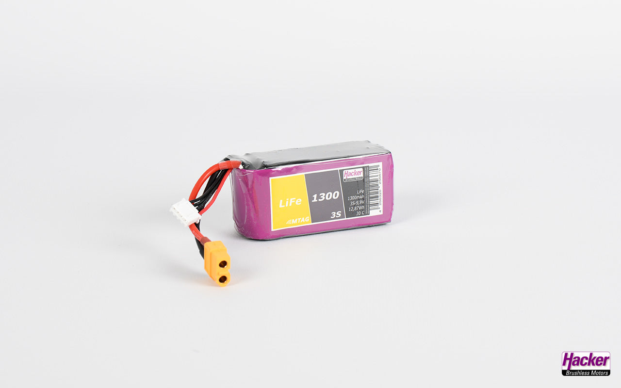 --LiFe--Battery TF ECO-X MTAG, 3S/1300mAh, 9.9V, 30C, 72x36x30mm, 135g