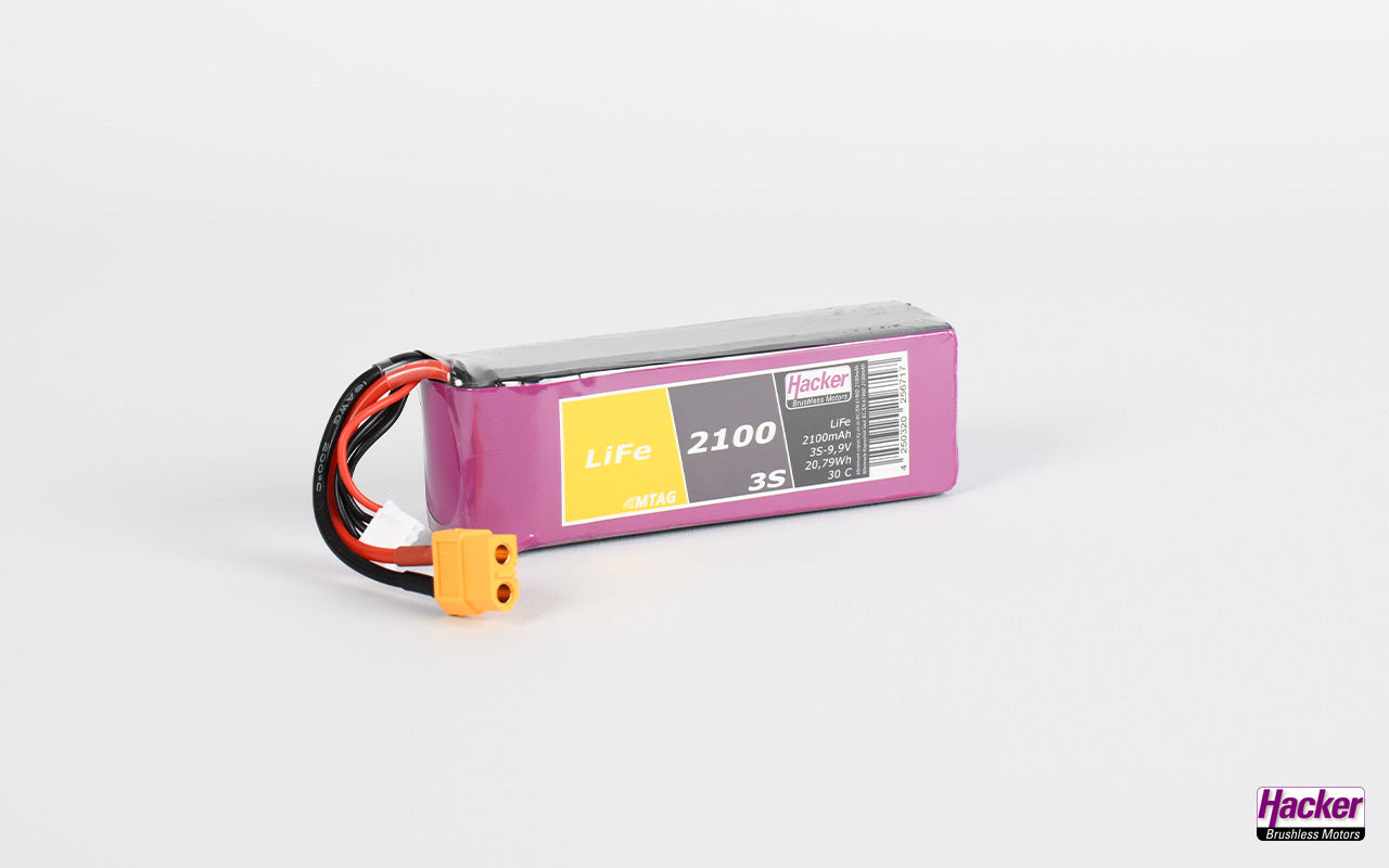--LiFe-- Battery TF ECO-X MTAG, 3S/2100mAh, 9.9V, 30C, 108x35x30mm, 203g