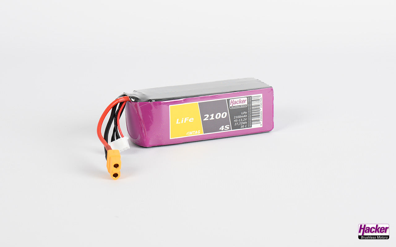 --LiFe--Akku TF ECO-X MTAG, 4S/2100mAh, 13.2V, 30C, 108x35x36mm, 249g