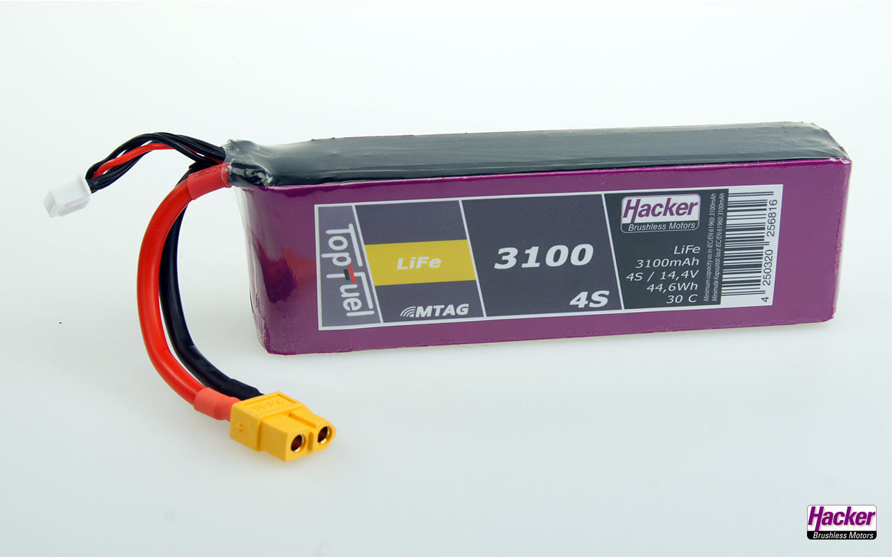 --LiFe--Akku TF ECO-X MTAG, 4S/3100mAh, 13.2V, 30C, 136x42x30mm, 354g