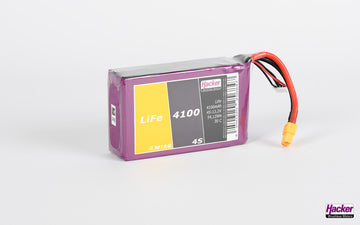 --LiFe--Akku TF ECO-X MTAG, 4S/4100mAh, 13.2V, 30C, 110x68x34mm, 473g
