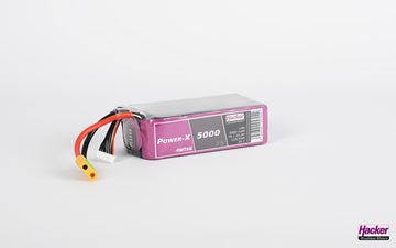 LiPo-Akku TF Power-X MTAG, 7S/5000mAh, 25.9V, 35C, Hacker, 142x43x70, 912g