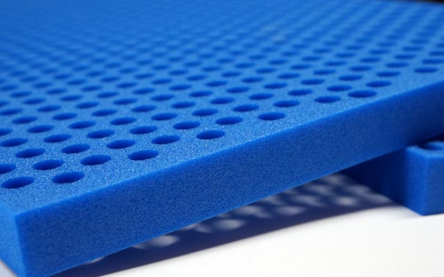 Schaumstoff-Lochmatte, 500x192x15mm, VE 2 Stück # A19000