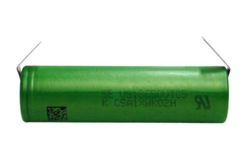 Li-Ion battery with solder tag, 2600mAh, 30A (PU 2), Hacker # A43046, 65x18mm, 44g