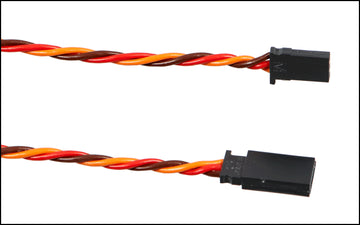 Servo Extension Cable 3 x 0.34mm² twisted, 10 - 180cm long