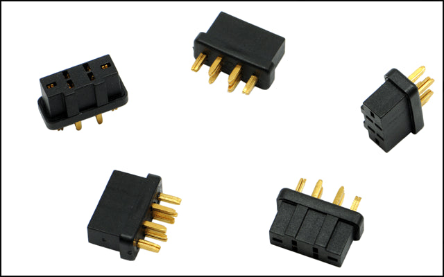 EMC High Current Socket, PU 5, max. 100A pulse, 6 pins with double contacts