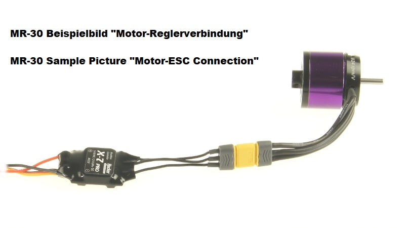 MR30-Verbinder, Stecker & Buchse (4 Paar), Hacker # A85023