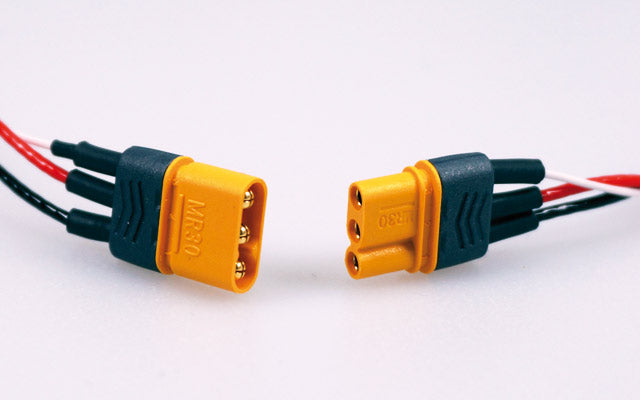 MR30-Verbinder, Stecker & Buchse (4 Paar), Hacker # A85023
