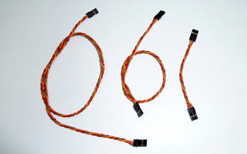 Patchkabel 3 x 0,34mm², 10 bis 70cm lang, als 3er Pack