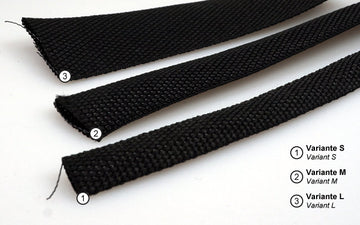 Woven Shrink Tubing M 6mm-12mm, PU 2 meters