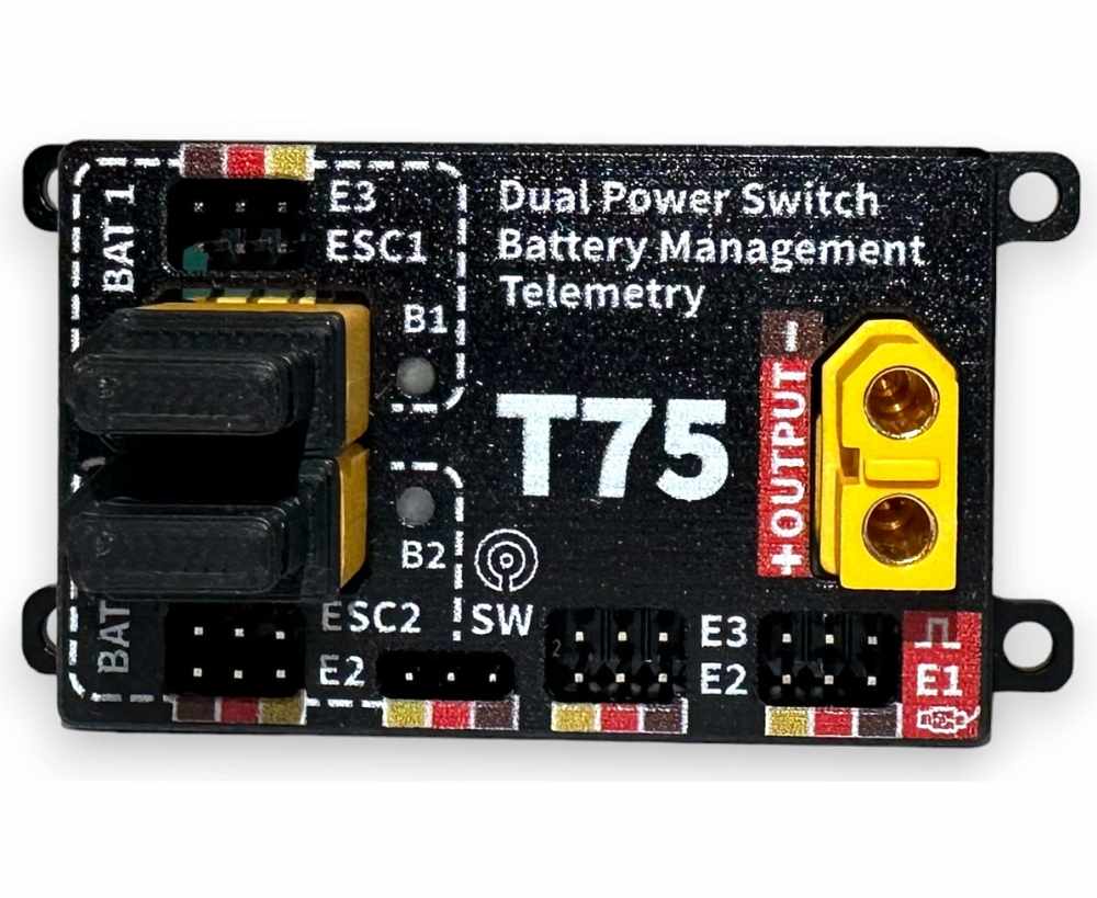 HEPF Voltario T75 Akkuweiche mit Telemetrie