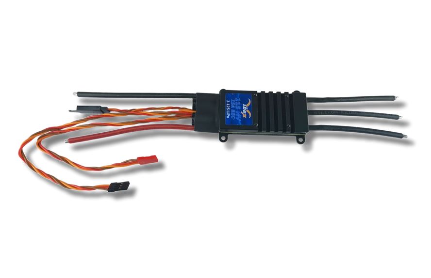 IBEX 115A HV eXtra Cooling BL BEC Controller with Telem., 115A, 2-12S, 88x32x14mm 95g