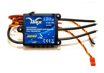IBEX 130A HV eXtra Cooling BL Regler mit Telem., 130A, 4-12S, 58x53x28mm 118g