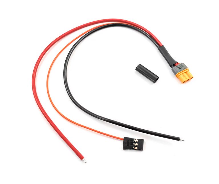 Cable 1mm² with MR30, suitable for SE4/6 servo expander, 250mm
