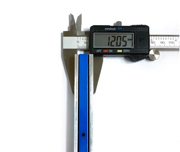 HEPF Elektrische Störklappen, 440mm (Paar) 7,4V, blau eloxiert