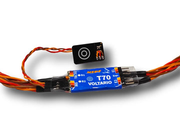 HEPF Voltario T70 Akkuweiche mit Telemetrie, JR Steckersystem