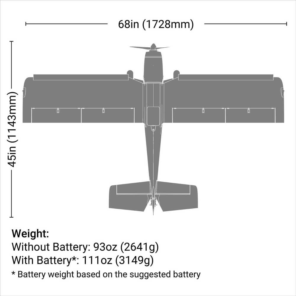 Super Timber, 1.7m BNF Basic with AS3X and SAFE Select, Horizon # EFL02550