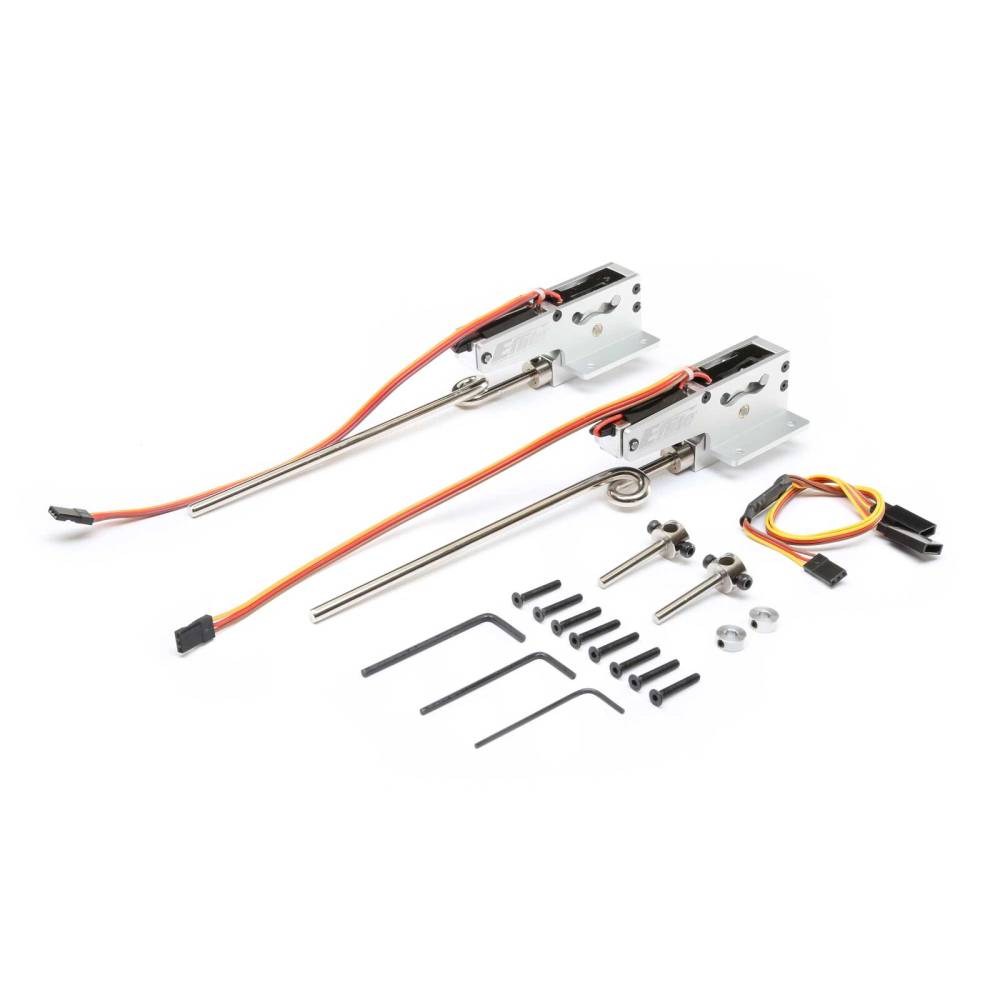 Einziehfahrwerk elektrisch 60 - 120 er Modelle, 95° drehend, E-Flite # EFLG520