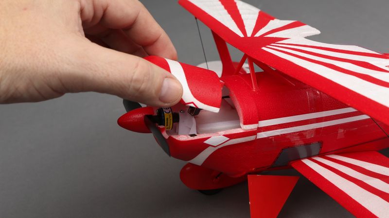 Ultra Micro Pitts S-1S, BNF Basic with AS3X, Safe Select, Wingspan 434mm, # EFLU15250