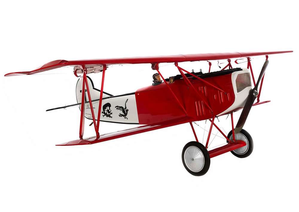 Fokker D.VII, Spw. 2210mm, 30-60cc, ARF, # HAN2890 - Speditionsversand!!!
