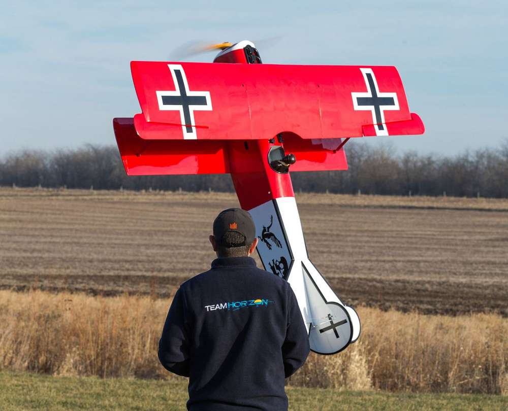 Fokker D.VII, Spw. 2210mm, 30-60cc, ARF, # HAN2890 - Speditionsversand!!!