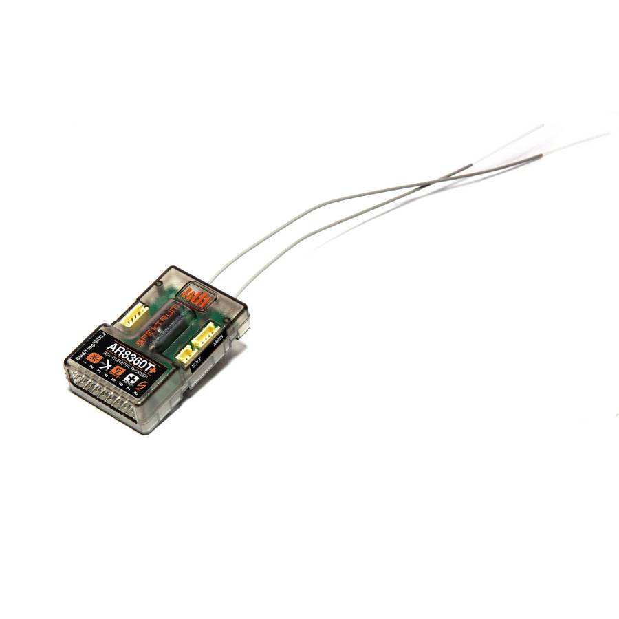 Spektrum AR8360T+, DSMX 8-Kanal-AS3X+ und SAFE Telemetrie-Empfänger, # SPM-1033
