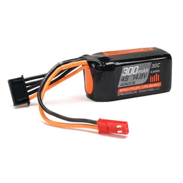 LiPo-Akku 4S 300mAh, 14.8V mit BEC-Stecker, Horizon # SPMX3004SJ30