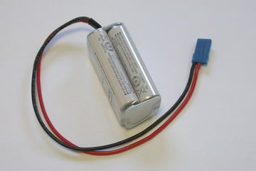 4-pack (cube) Panasonic ENELOOP 800mA, receiver battery with 2x0.5mm² JR connector.