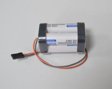 4-er Pack (Würfel) Panas. ENELOOP 2000mA, Empfängerakku m. 2x0.5mm² JR-Anschl.