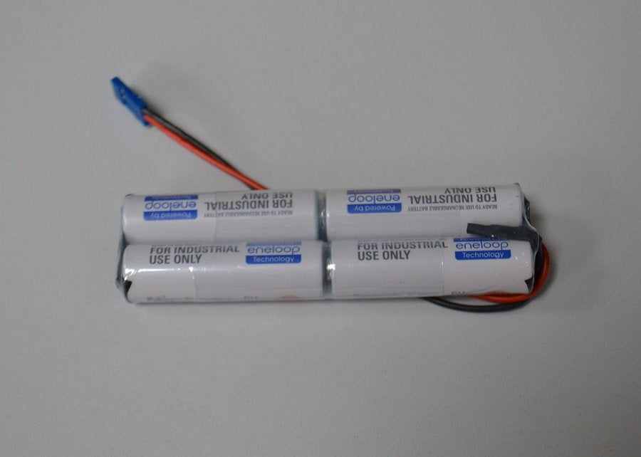 4-pack Panasonic 2000 ENELOOP Inline Pack 2x2 (0.5mm² JR Connector) Receiver Battery