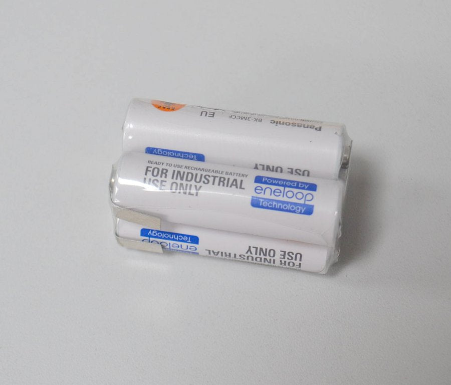4-pack Sanyo 2000 ENELOOP Cube Pack (without connecting cable) Receiver Battery